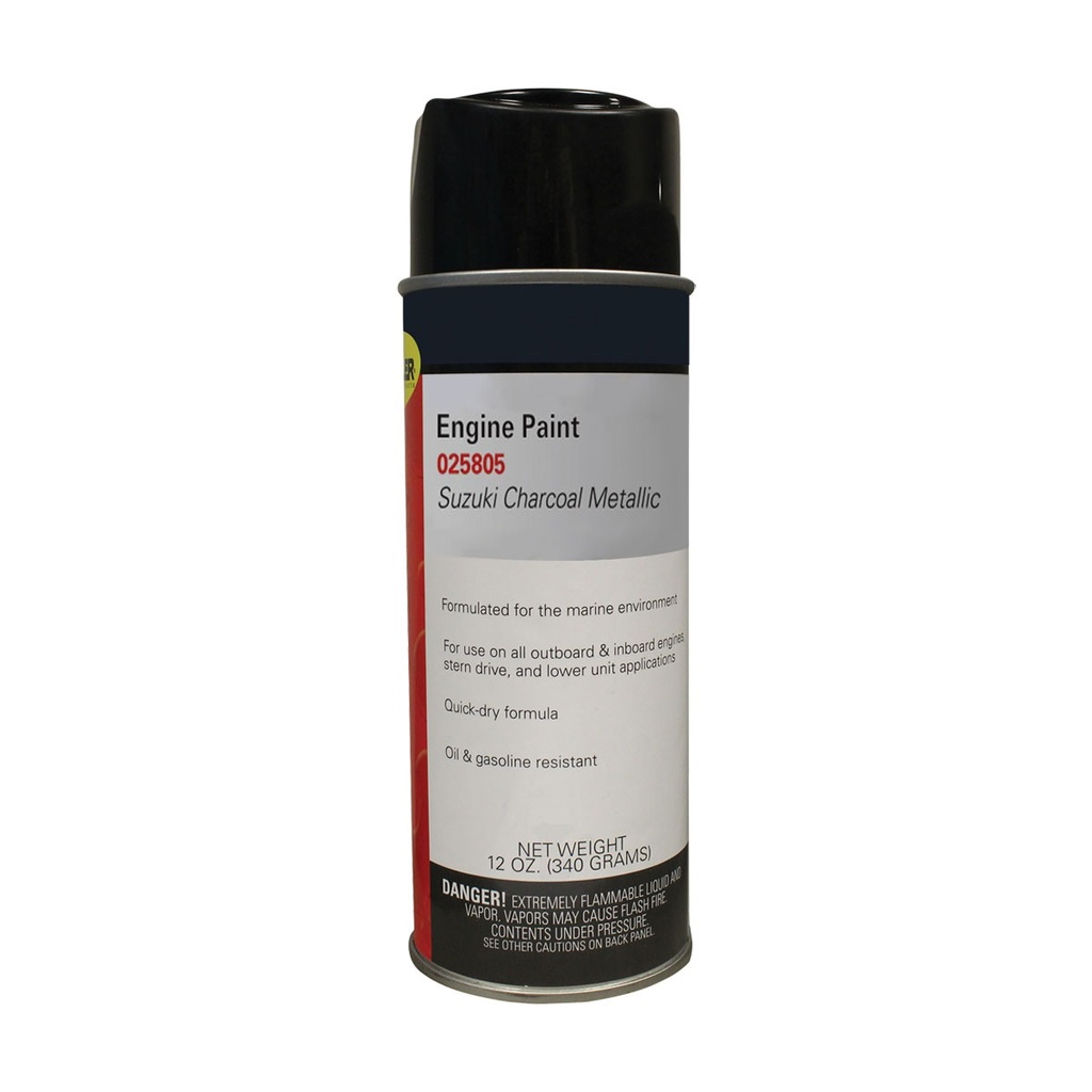 [260113-BLA] MOELLER ENGINE PAINT SUZUKI CHARCOAL METALLIC 12OZ (260113)