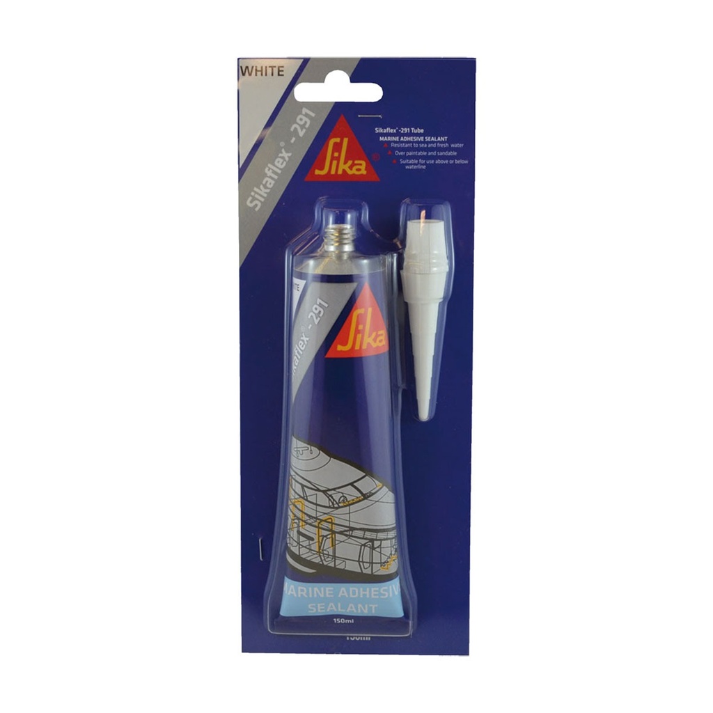 [265512-BLA] SIKA SIKAFLEX 291 SEALANT 150ML TUBE WHITE (265512)