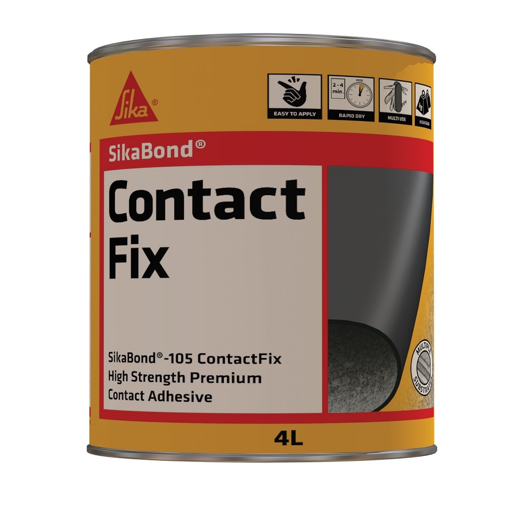 [265586-BLA] SIKA SIKABOND 105 CONTACT FIX 4LTR (265586)