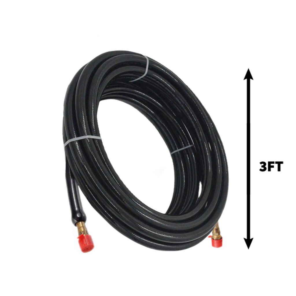 [293103SS-BLA] SEASTAR PRO STAINLESS STEEL HOSE 3FT (293103SS)