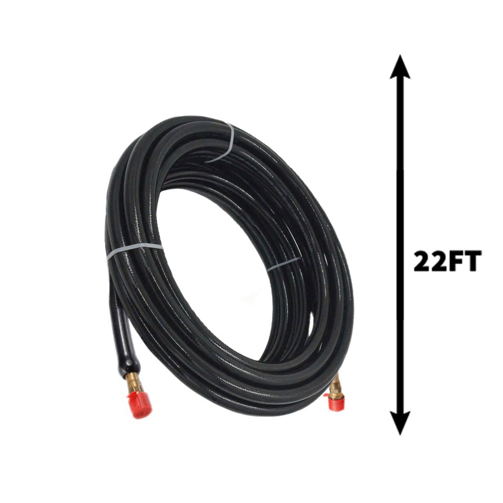 [293122SS-BLA] SEASTAR PRO STAINLESS STEEL HOSE 22FT (293122SS)