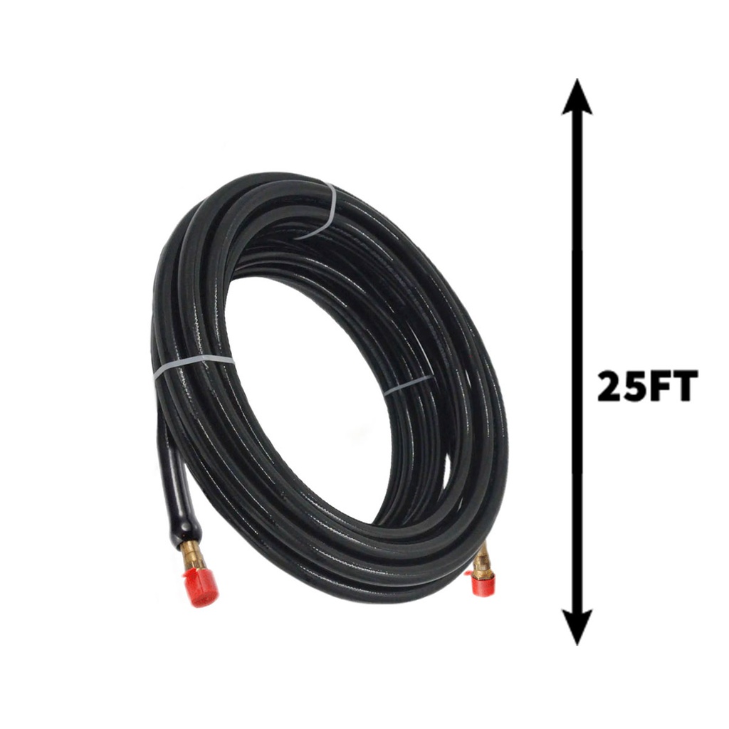 [293125SS-BLA] SEASTAR PRO STAINLESS STEEL HOSE 25FT (293125SS)