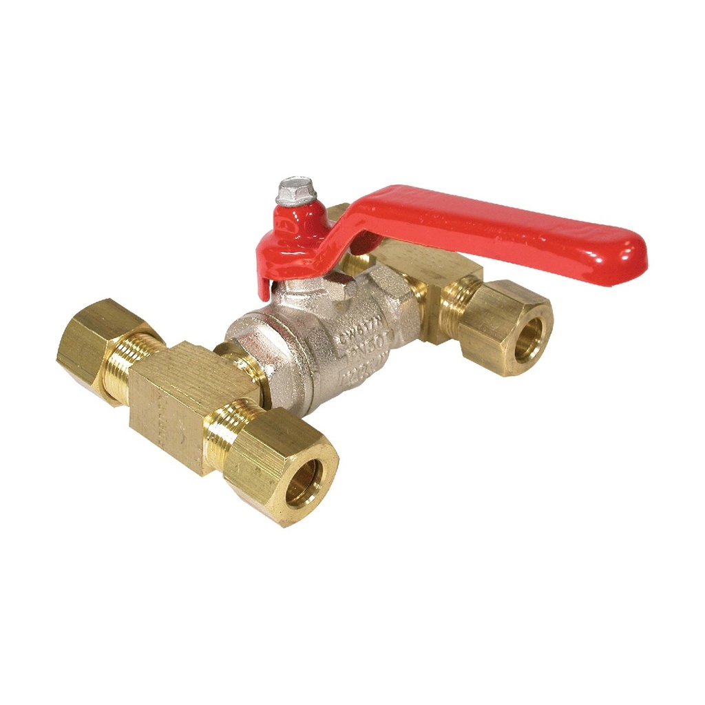 [294127-BLA] RELIANCE BRASS TEE 3/8" SAE (294127)