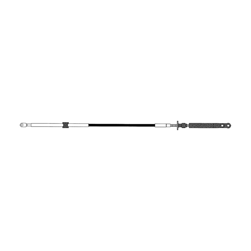 [303622-BLA] SEASTAR CC205 BRP CONTROL CABLE POST 79 22FT (303622)