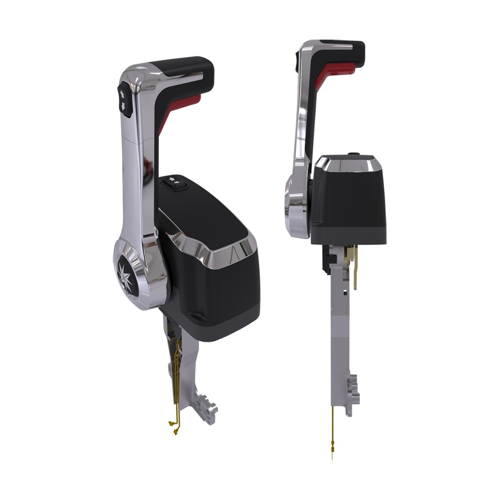 [306736-BLA] SEASTAR XTREME TOP MOUNT SINGLE LEVER CONTROL (306736)