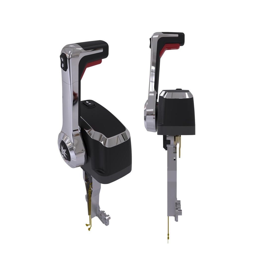 [306738-BLA] SEASTAR XTREME TOP MOUNT SINGLE LEVER CONTROL W/TRIM TILT (306738)