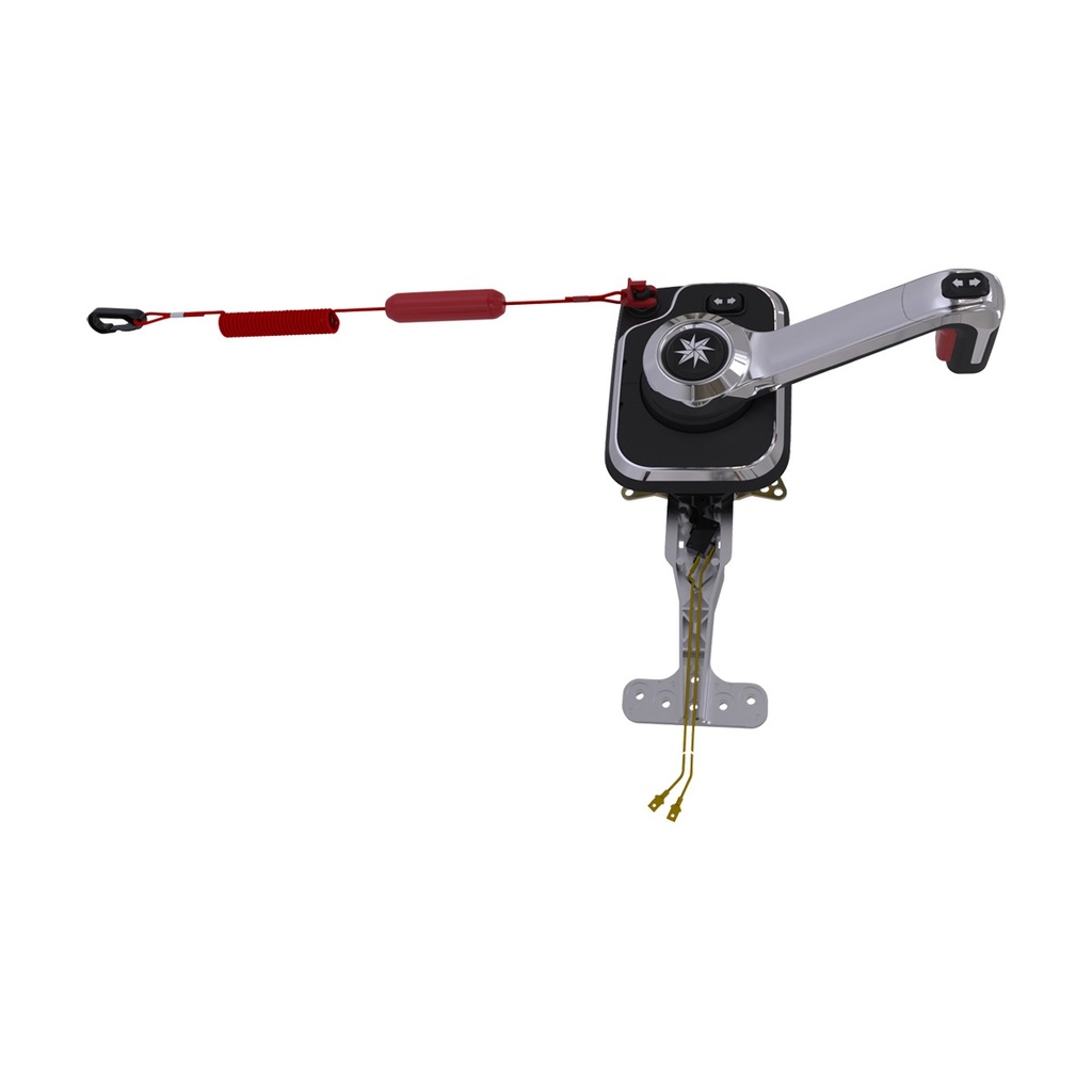 [306744-BLA] SEASTAR XTREME SIDE MOUNT SINGLE LEVER CONTROL (306744)