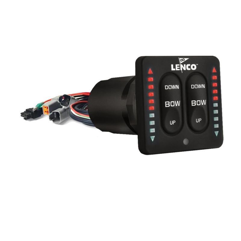 [312806-BLA] LENCO LED INTEGRATED SWITCH KIT DUAL ACTUATOR SYSTEM (312806)
