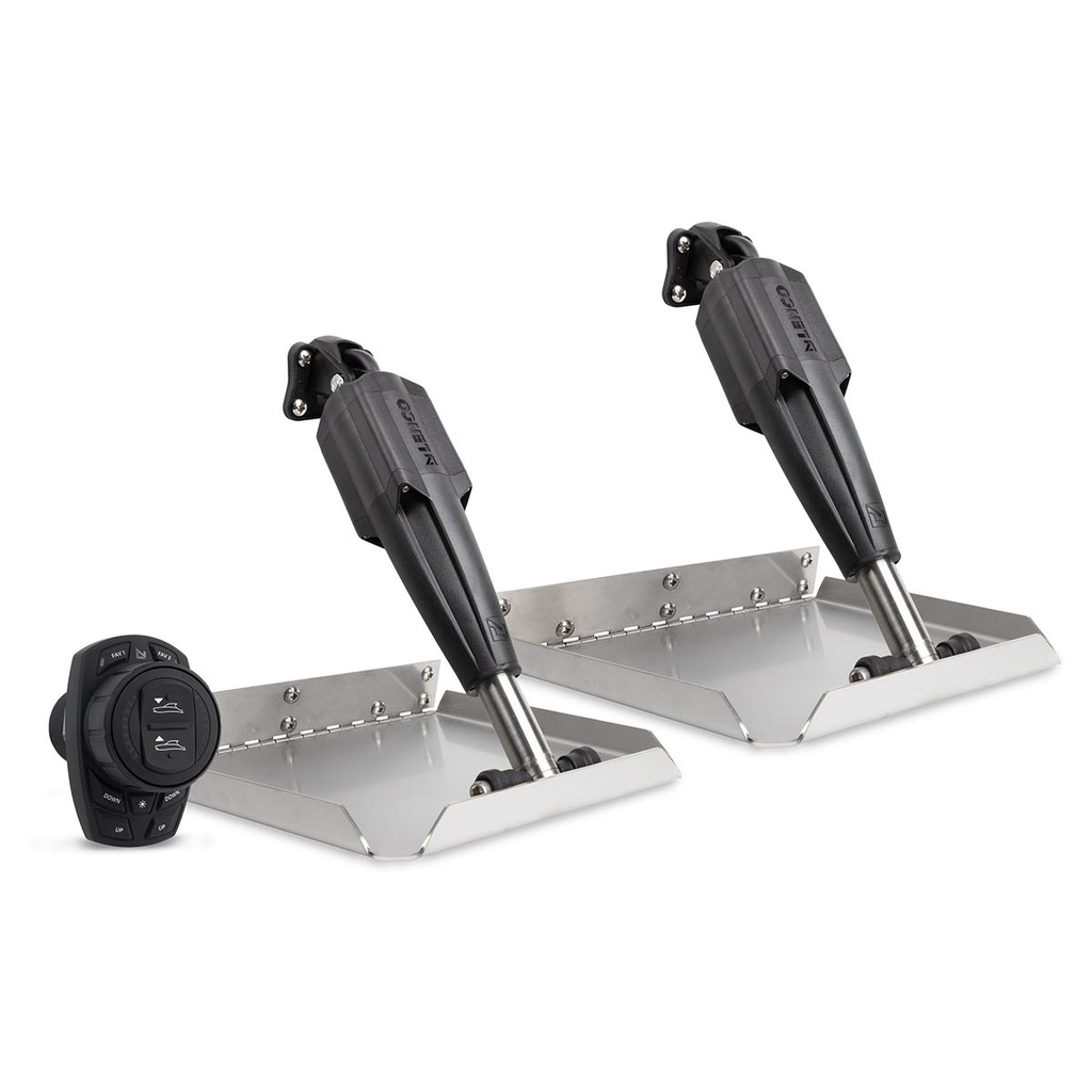 [312910-BLA] LENCO 12" X 12" EDGE MNT TRIM TAB KIT INCL PRO CTRL ASSIST (312910)