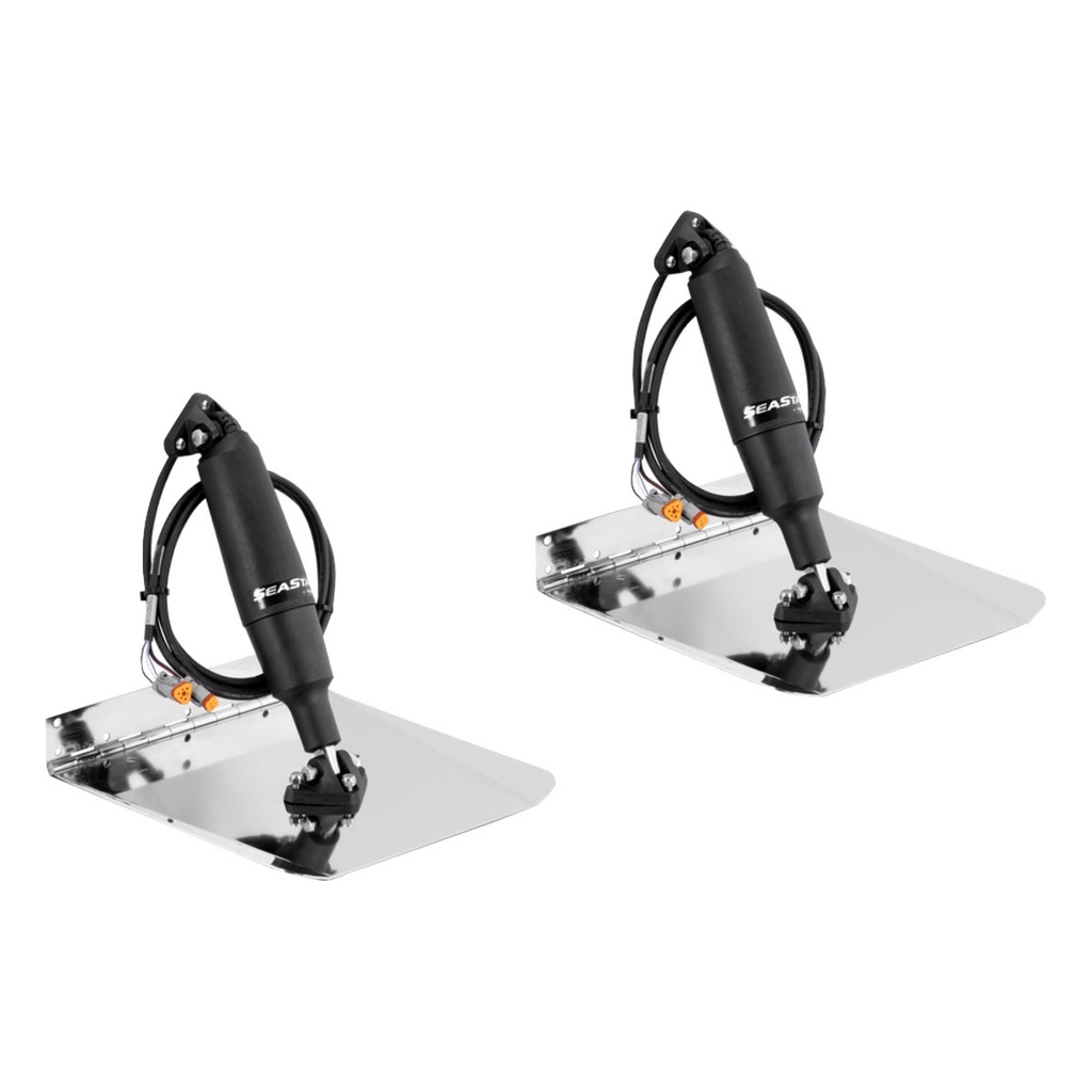 [313148-BLA] SEASTAR ADAPTIVE STAND TRIM TAB KIT 10" 2.25 STROKE 12"X12" (313148)