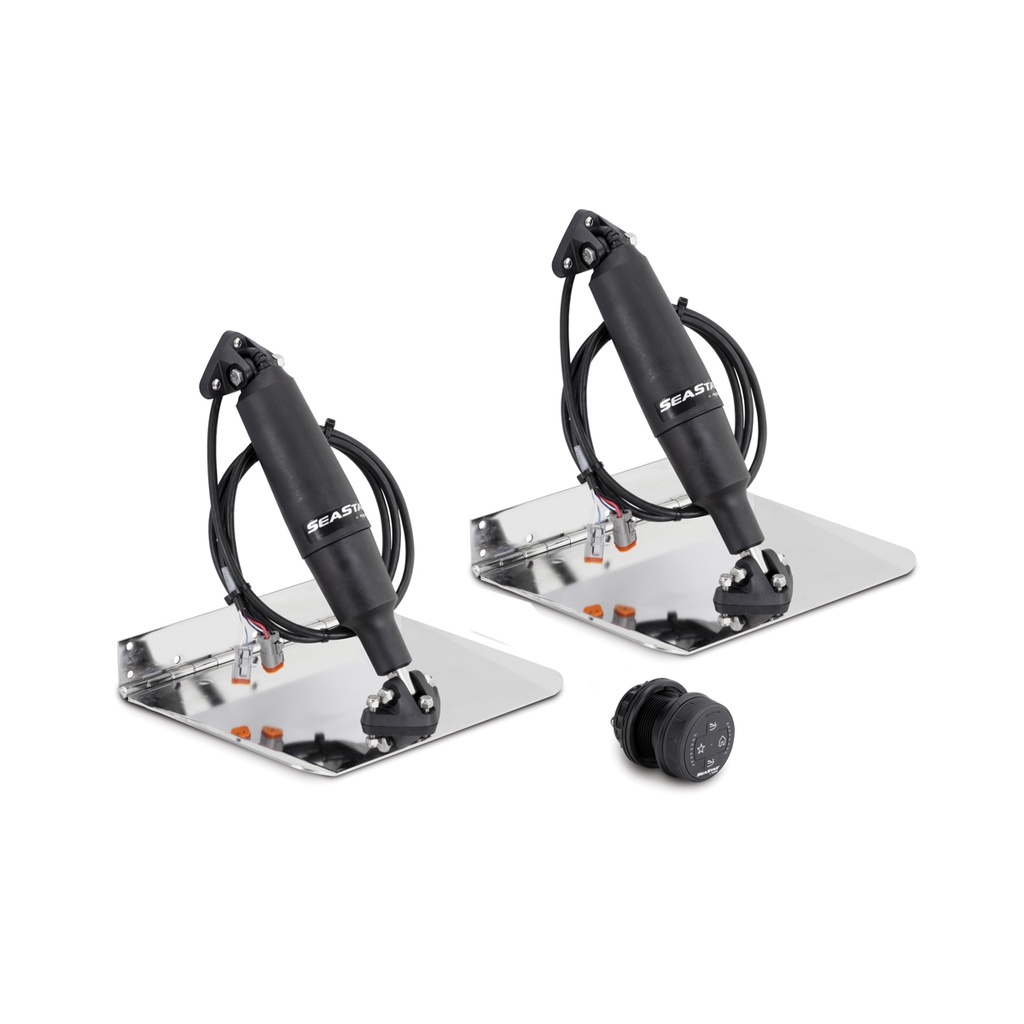 [313162-BLA] SEASTAR OPTIMUS ADAPTIVE 11.5" STANDARD TRIM TAB KIT 12"X12 (313162)