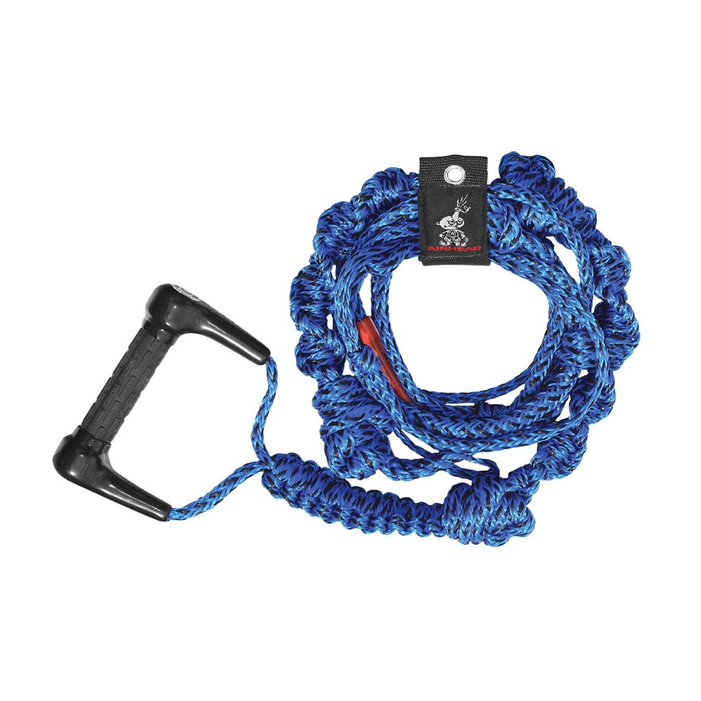 [501051-BLA] AIRHEAD WAKESURF ROPE AND HANDLE BLUE 3 SECTION 4.8M (501051)