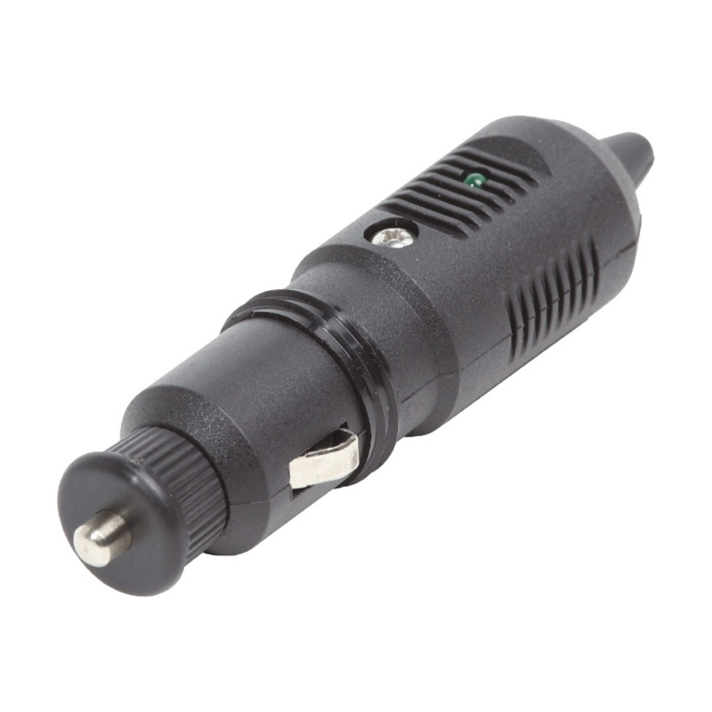 [BS-1010-BLA] BLUE SEA 12V PLUG BLACK (BS-1010)