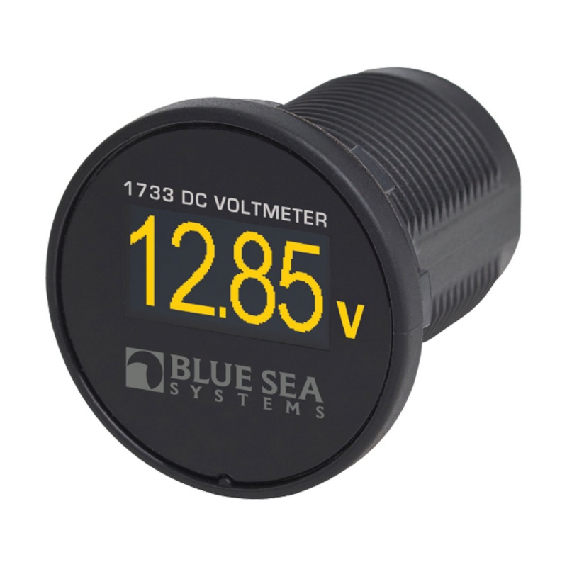 [BS-1733-BLA] BLUE SEA MINI OLED METER DC (BS-1733)