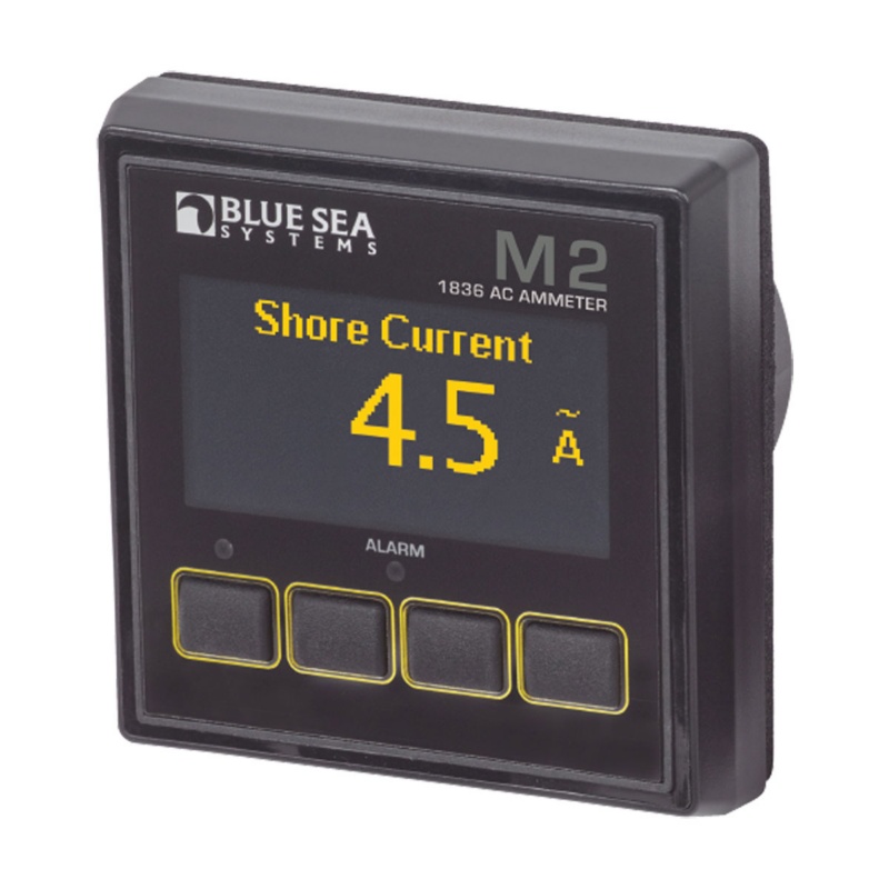 [BS-1836-BLA] BLUE SEA M2 MONITOR AMMETER AC (BS-1836)