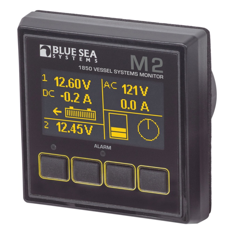 [BS-1850-BLA] BLUE SEA M2 MONITOR OLED VESSEL SYSTEMS MONITOR (BS-1850)