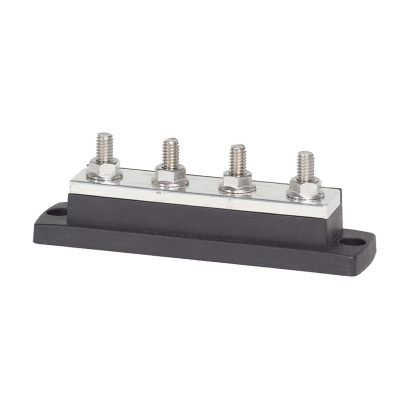 [BS-2127B-BLA] BLUE SEA MAXIBUS 250A COMMON BUSBAR BULK 4 STUD (BS-2127B)