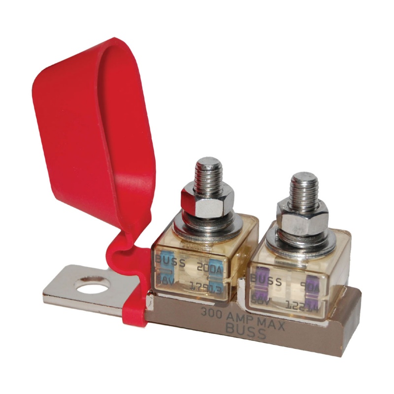 [BS-2151-BLA] BLUE SEA MRBF TERMINAL FUSE BLOCK DUAL (BS-2151)
