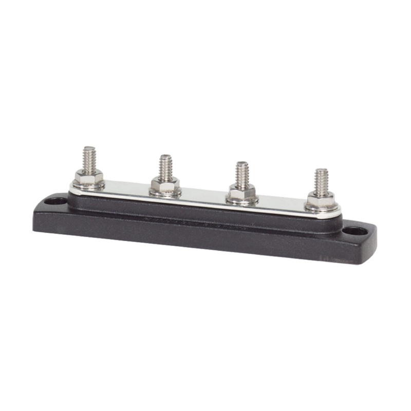 [BS-2303B-BLA] BLUE SEA 150A COMMON BUSBAR 4 STUD BULK (BS-2303B)