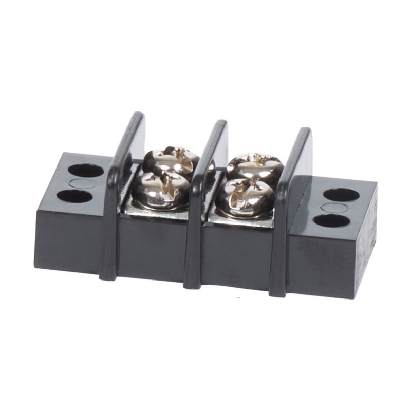 [BS-2402-BLA] BLUE SEA INSULATED TERMINAL BLOCK 20A 2 CIRCUIT (BS-2402)