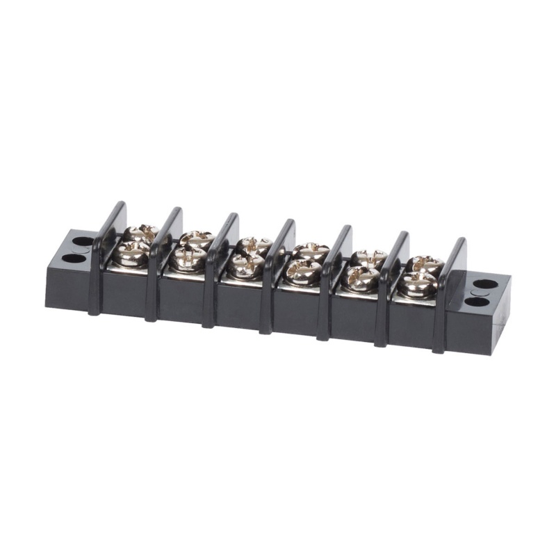 [BS-2406-BLA] BLUE SEA INSULATED TERMINAL BLOCK 20A 6 CIRCUIT (BS-2406)
