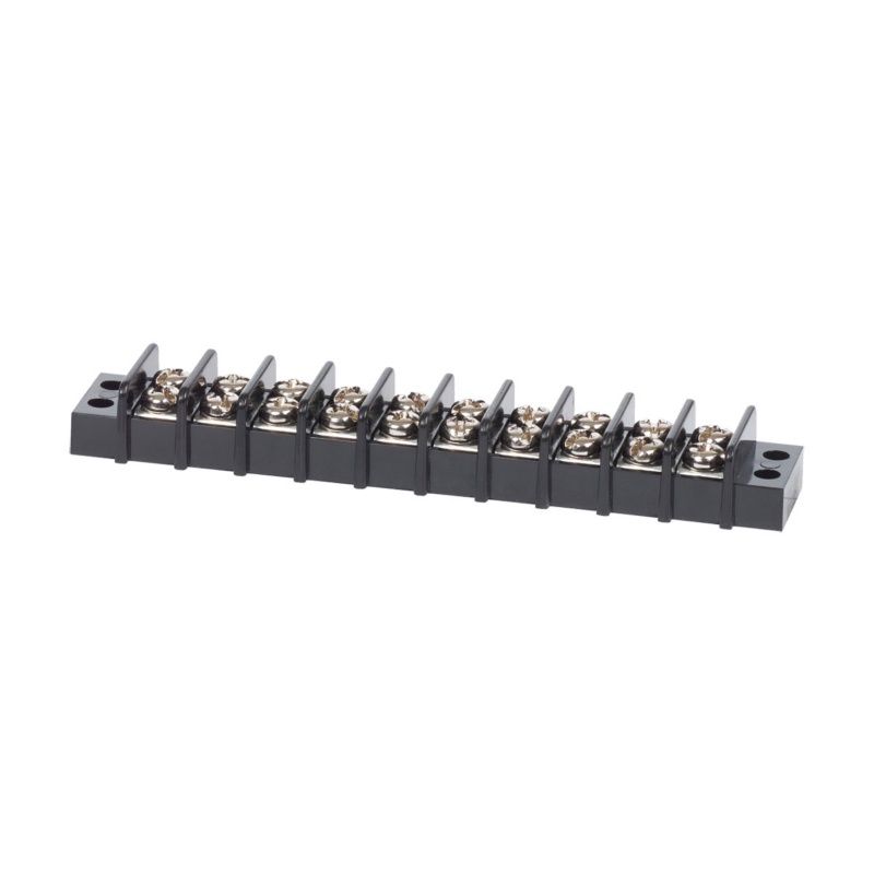 [BS-2410-BLA] BLUE SEA INSULATED TERMINAL BLOCK 20A 10 CIRCUIT (BS-2410)