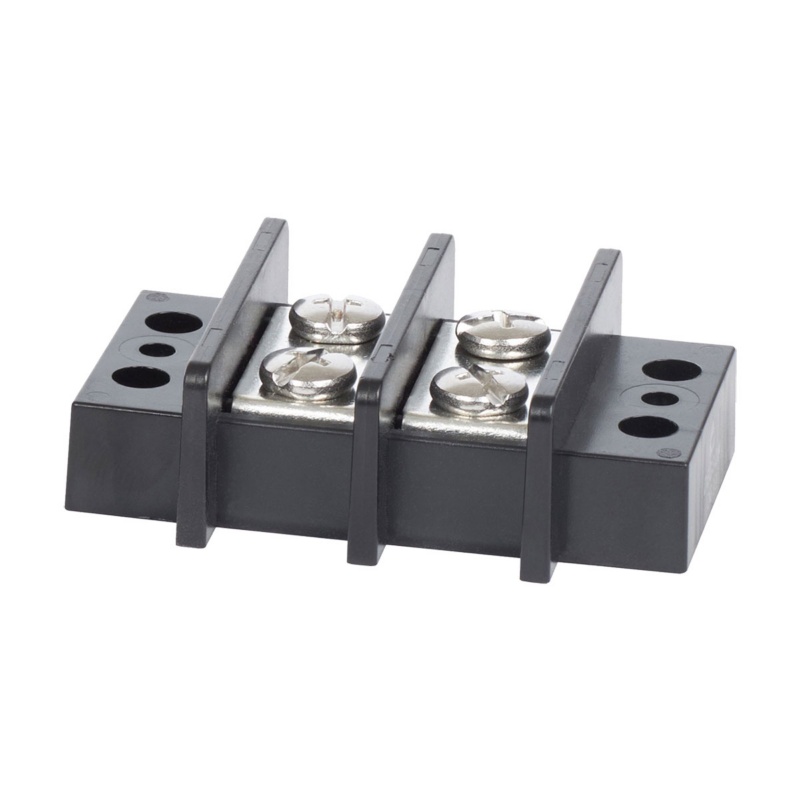 [BS-2602-BLA] BLUE SEA INSULATED TERMINAL BLOCK 65A 2 CIRCUIT (BS-2602)