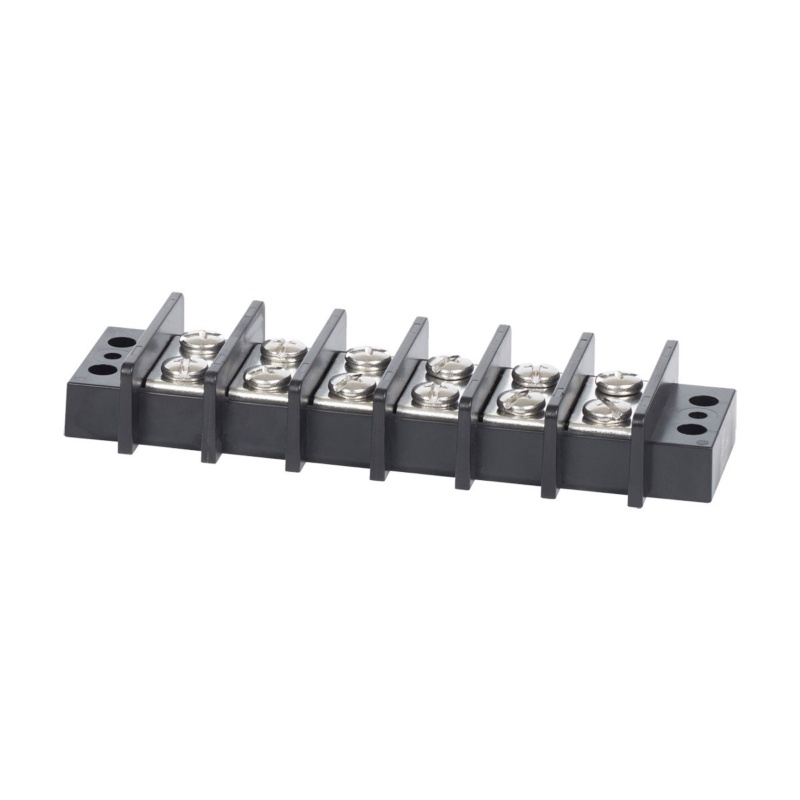 [BS-2606-BLA] BLUE SEA INSULATED TERMINAL BLOCK 65A 6 CIRCUIT (BS-2606)