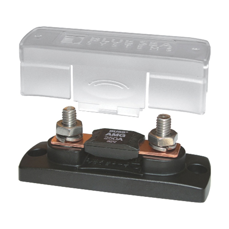[BS-5001-BLA] BLUE SEA MEGA OR AMG FUSE BLOCK & COVER (BS-5001)