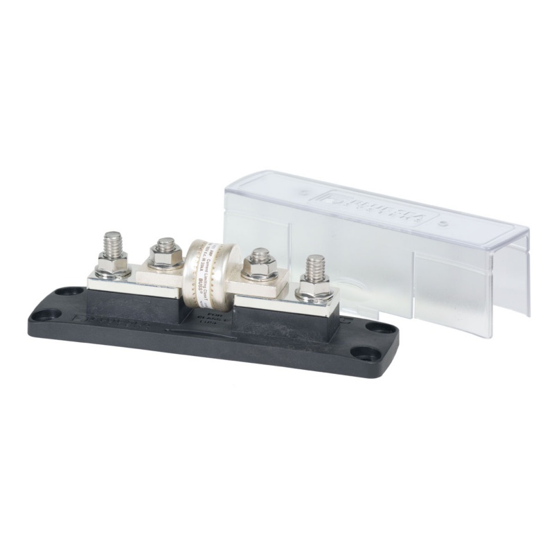 [BS-5502B-BLA] BLUE SEA CLASS T FUSE BLOCK & COVER 3/8" STUD (BS-5502B)
