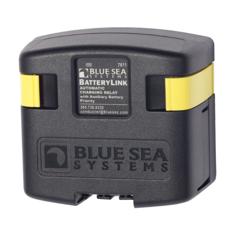 [BS-7611-BLA] BLUE SEA SYSTEMS BATTERYLINK AUTOMATIC CHARGING RELAY 12/24V (BS-7611)