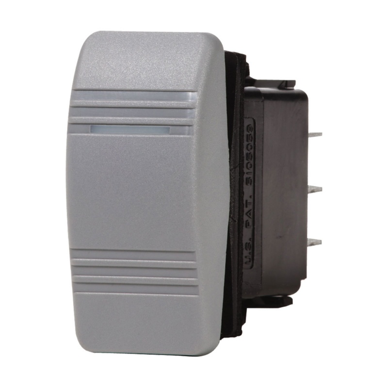 [BS-8233-BLA] BLUE SEA CONTURA III SWITCH (ON)-OFF-ON SPDT GREY (BS-8233)