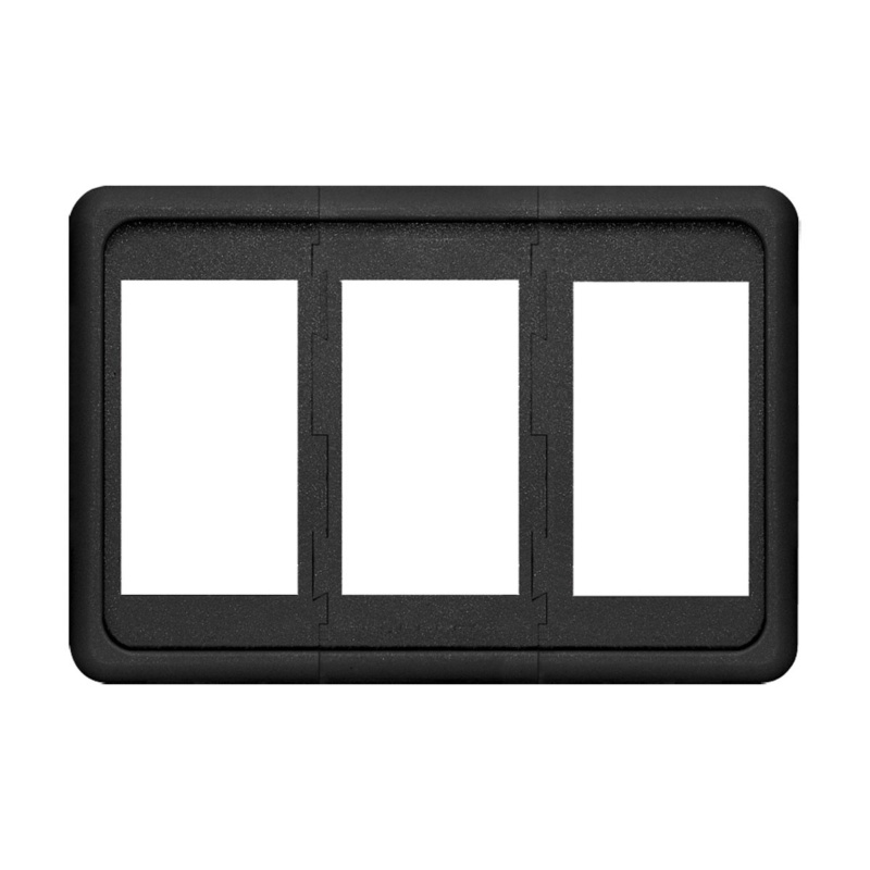 [BS-8259-BLA] BLUE SEA CONTURA SWITCH MOUNTING PANEL 3 POSITION (BS-8259)