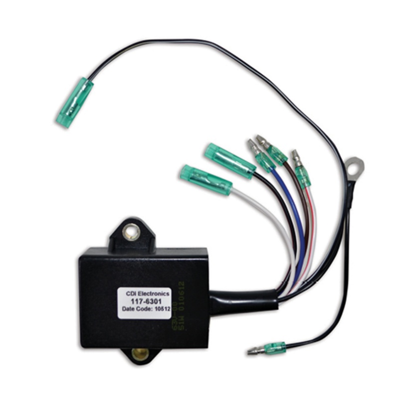 [CDI117-6301-BLA] CDI ELECTRONICS CDI UNIT YAMAHA 9.9-15HP 1996-2010 (CDI117-6301)