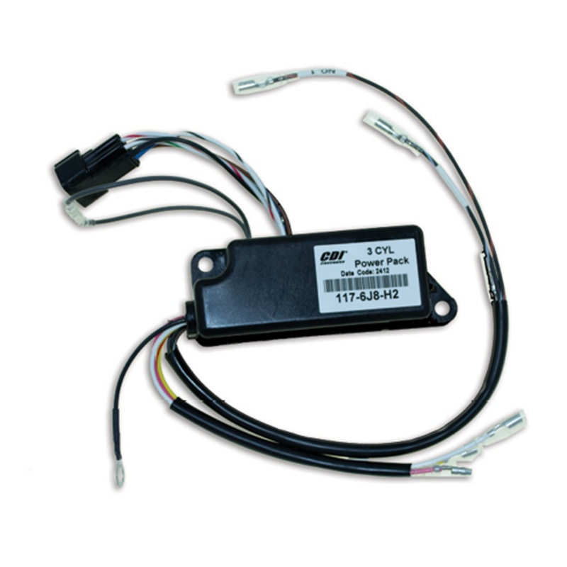 [CDI117-6J8-H2-BLA] CDI ELECTRONICS CDI UNIT YAMAHA 30HP 1999-2002 (CDI117-6J8-H2)
