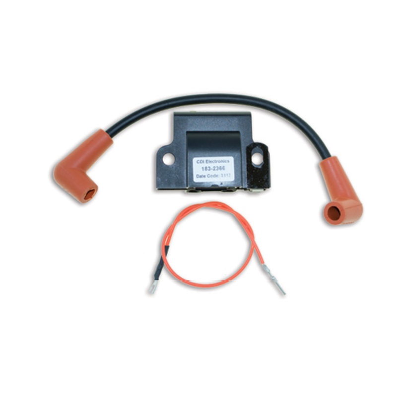 [CDI183-2366-BLA] CDI ELECTRONICS IGNITION COIL BRP 2-6 CYL 1977-84 (CDI183-2366)