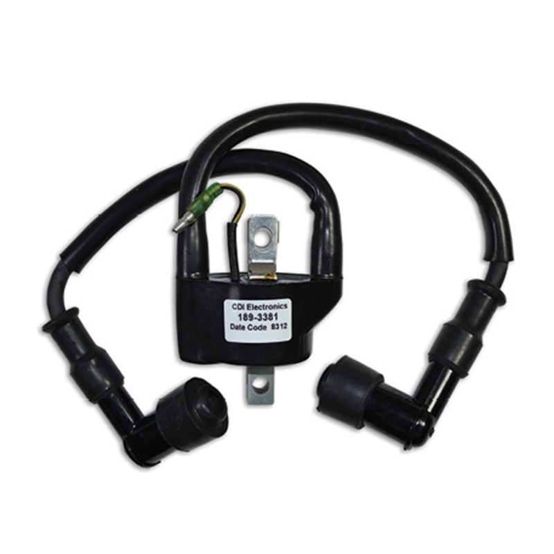 [CDI189-3381-BLA] CDI ELECTRONICS IGNITION COIL TOHATSU 9.9-18HP 1993-2016 (CDI189-3381)