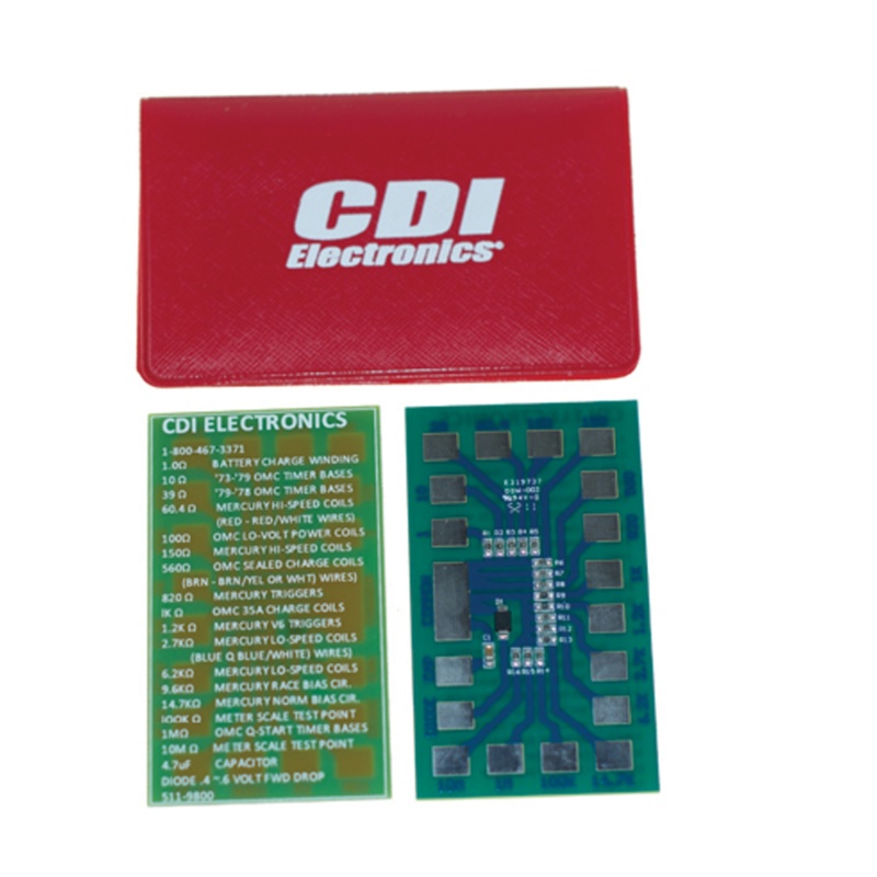 [CDI511-9800-BLA] CDI ELECTRONICS TOOL RESISTOR TEST CIRCUIT CARD (CDI511-9800)