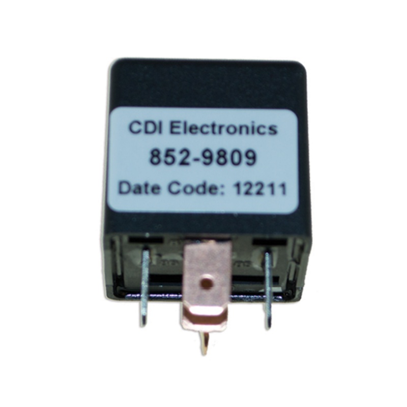 [CDI852-9809-BLA] CDI ELECTRONICS TILT/TRIM RELAY MERCURY 12V 40AMP (CDI852-9809)
