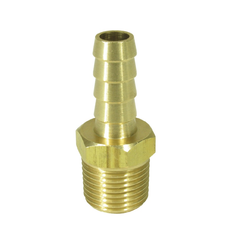 [S18-8109-BLA] SIERRA HOSE TAIL BRASS 3/8"NPT X 8MM (S18-8109)