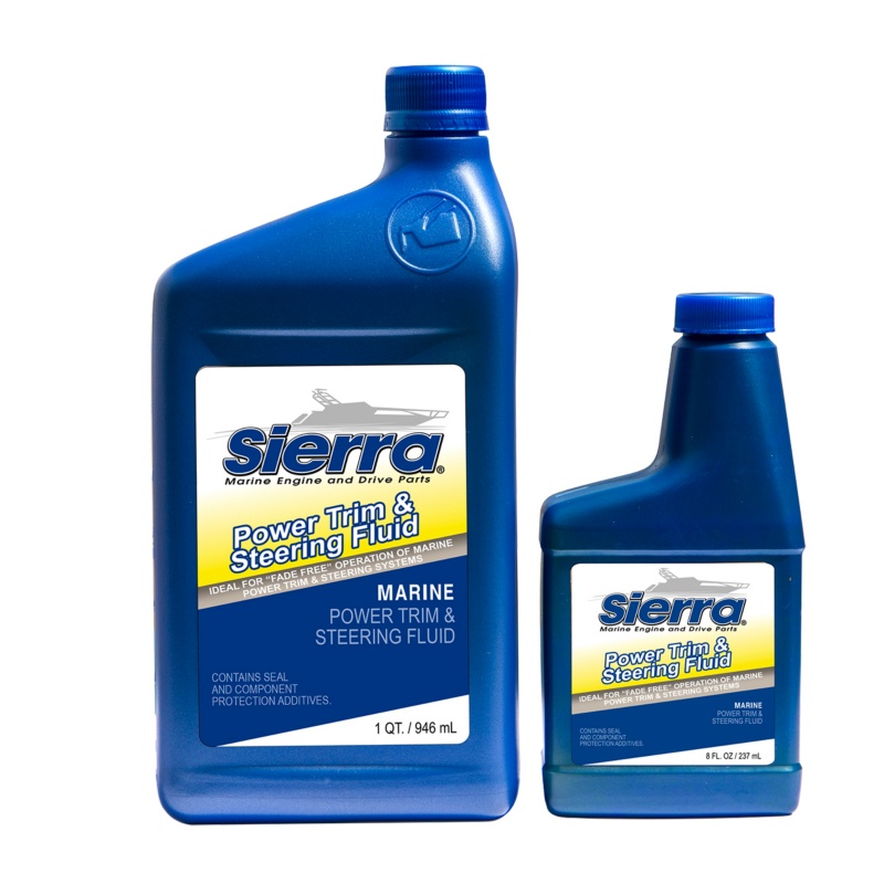 [S18-9751-2-BLA] SIERRA OIL TILT & TRIM OIL 1QT/946ML (S18-9751-2)