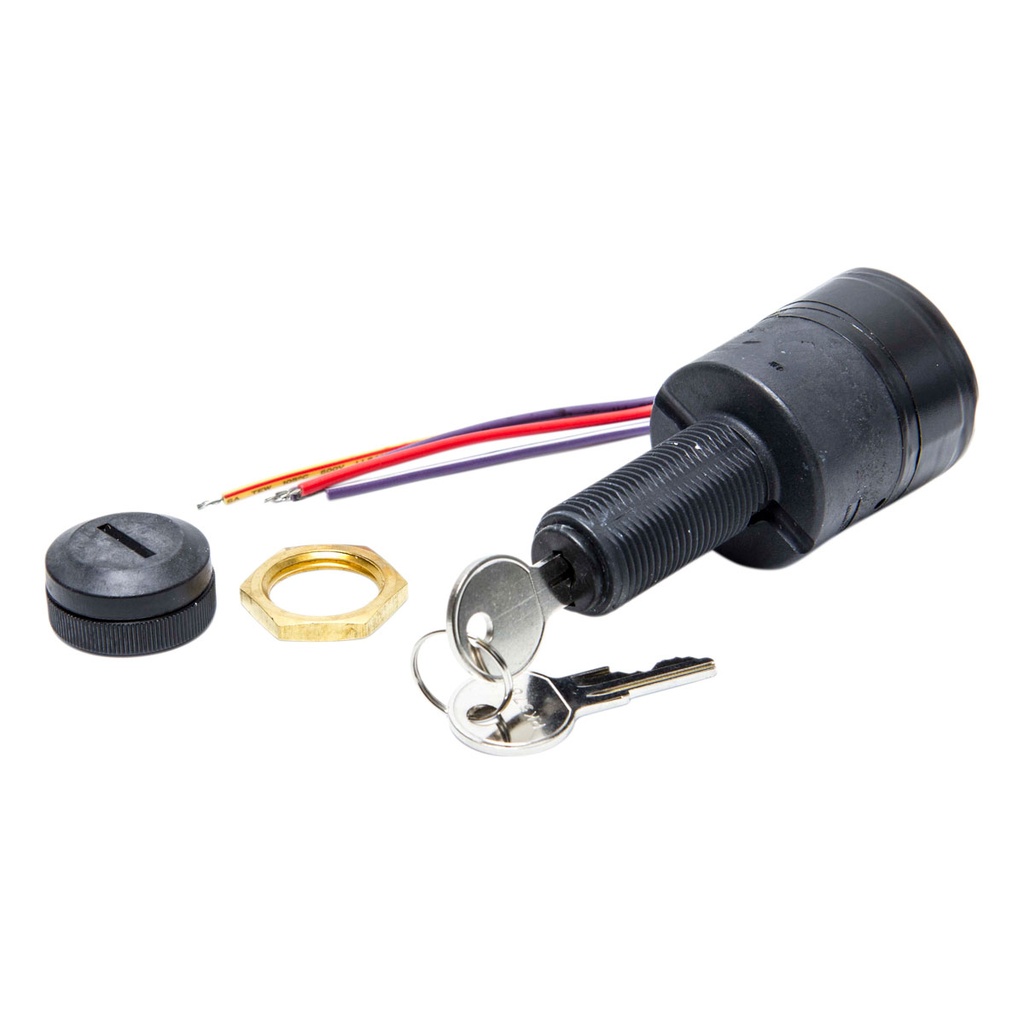 [SMP39700-1-BLA] SIERRA IGNITION SWITCH POLY 4 POS LONG (SMP39700-1)