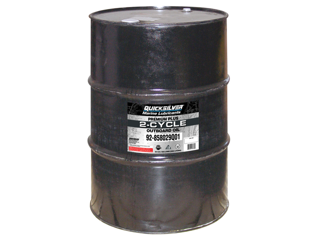 [92 858029Q01] QUICKSILVER PREMIUM PLUS TCW3 OIL - 208 L (55 US GAL) DRUM (858029Q01)