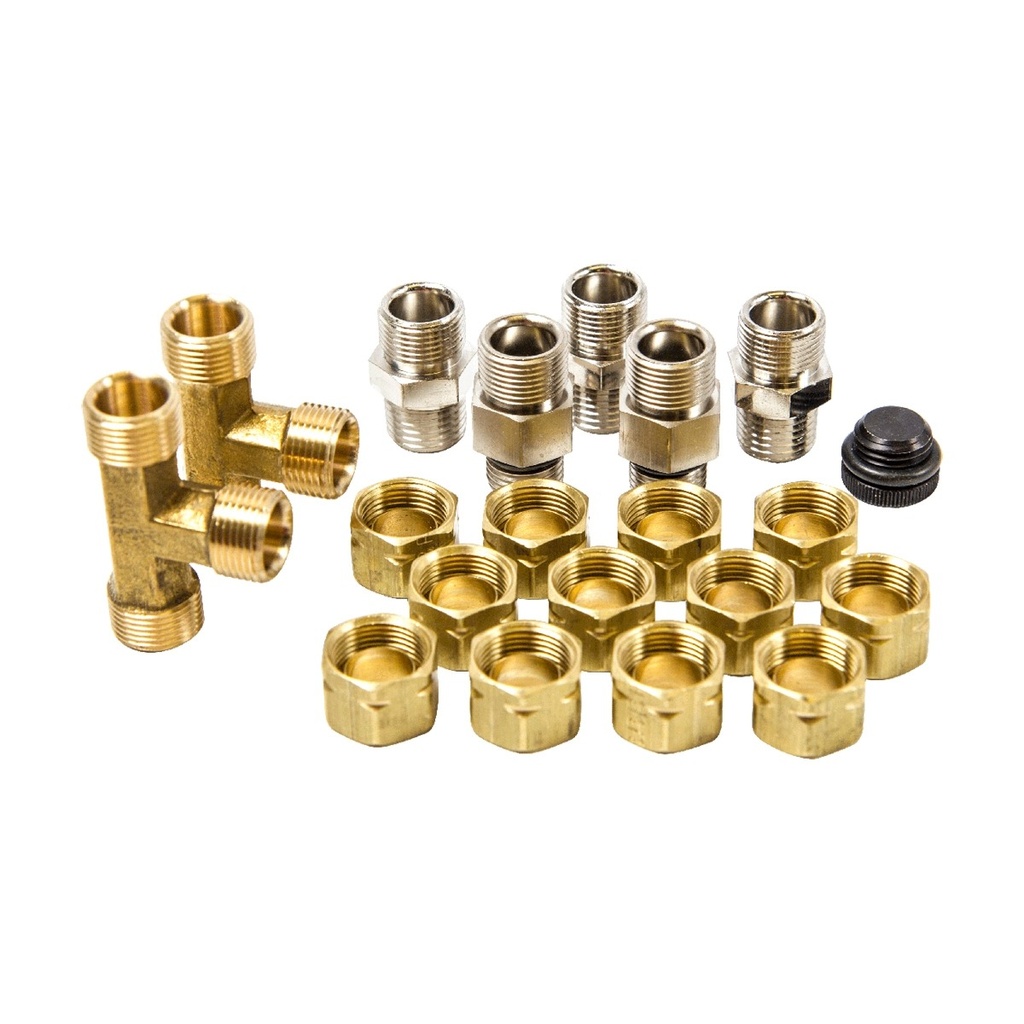 [293605-BLA] SEASTAR ORB FITTING KIT & AUTOPILOT NYLON HOSE (293605)