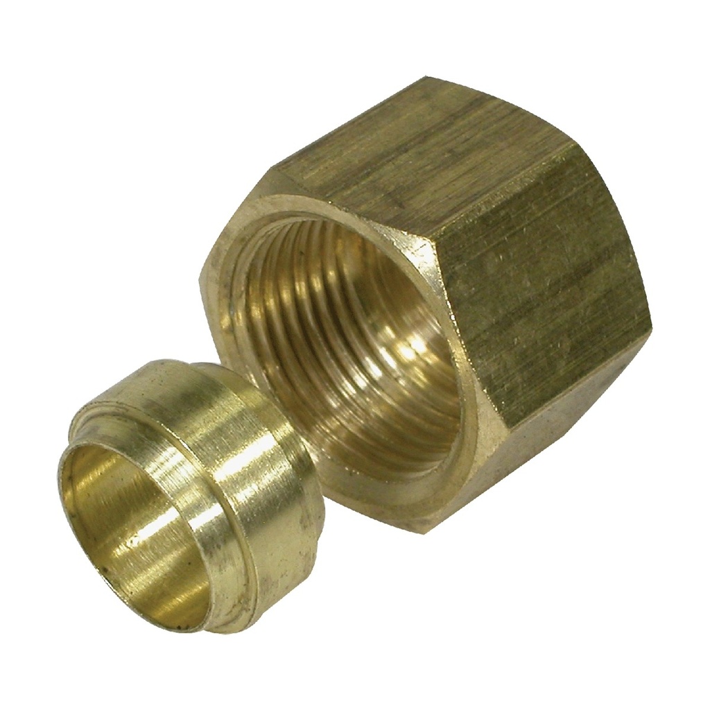 [293610-BLA] SEASTAR NUT & OLIVE KIT 3/8" TUBE (293610)