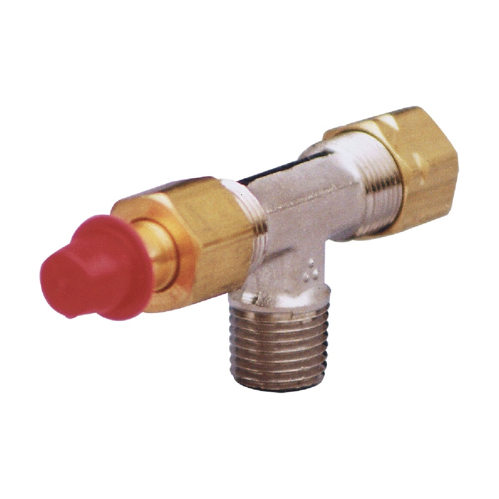 [293631-BLA] SEASTAR BRASS BAYSTAR BLEEDER TEE PACK 2 (293631)