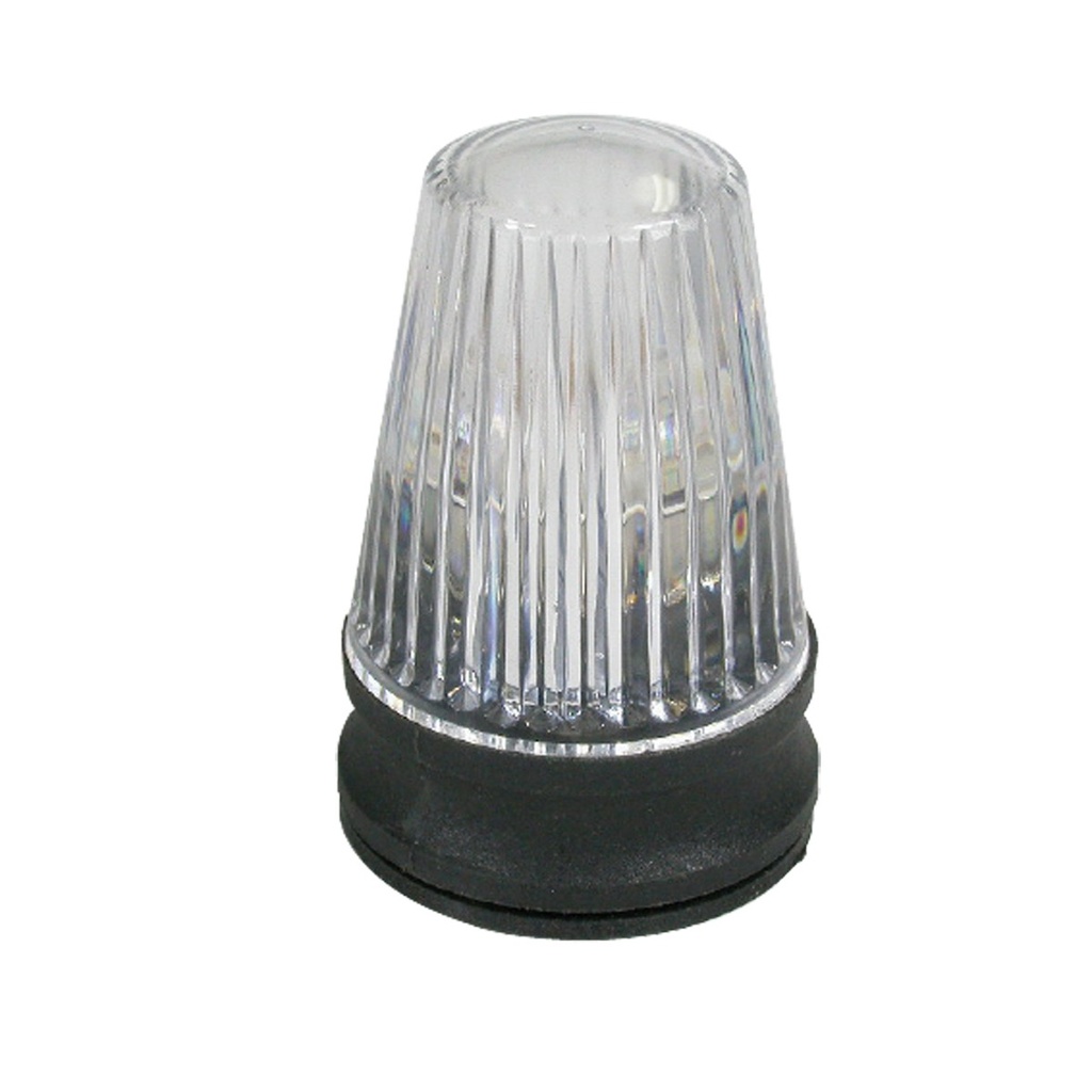[121028-BLA] MARINE TOWN NAV LIGHT 360° DECK MOUNT BLACK 60MM HIGH LED (121028)