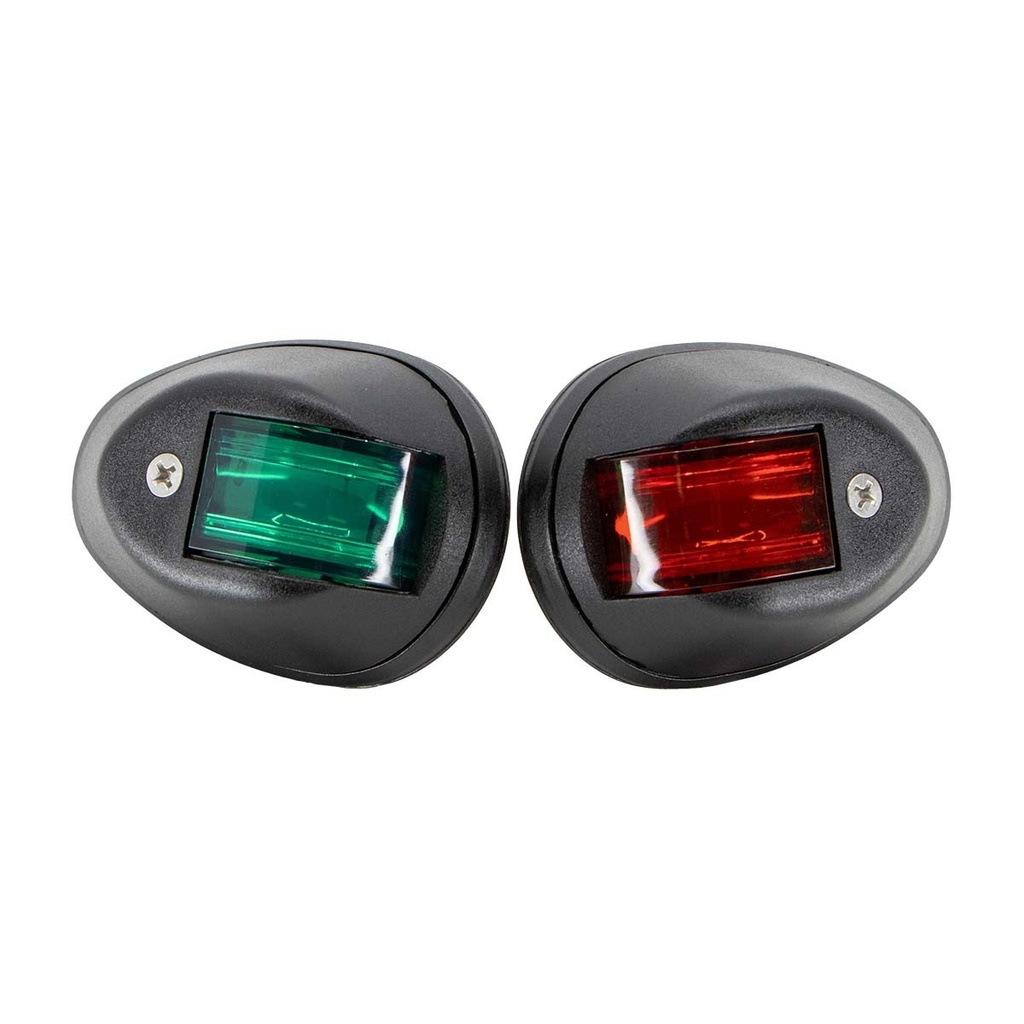 [121030-BLA] BLA TEARDROP LED SIDELIGHT NAVIGATION LIGHT BLACK (121030)