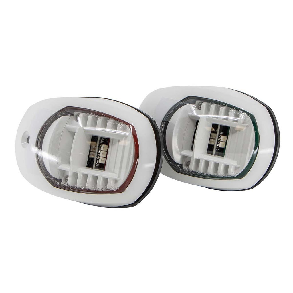 [121040-BLA] BLA CONTOUR LED SIDELIGHT NAVIGATION LIGHT WHITE (121040)
