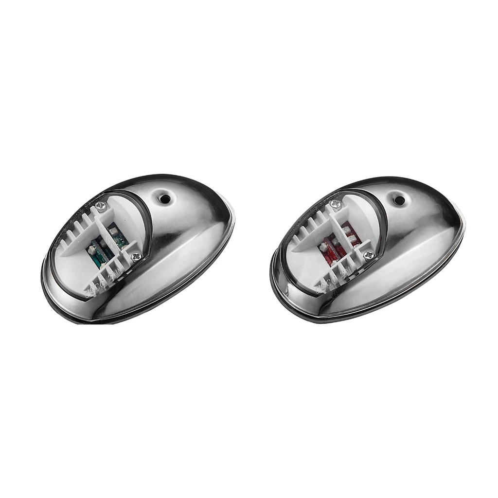 [121042-BLA] BLA CONTOUR LED SIDELIGHT NAVIGATION LIGHT STAINLESS STEEL (121042)